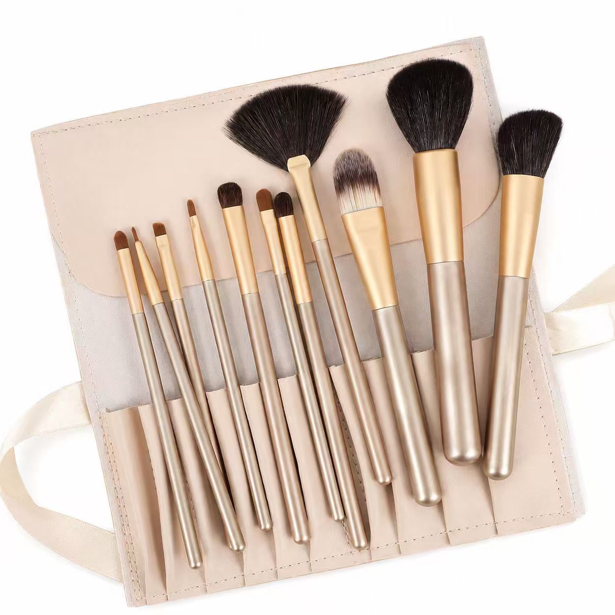 Private label makeup brush sets
